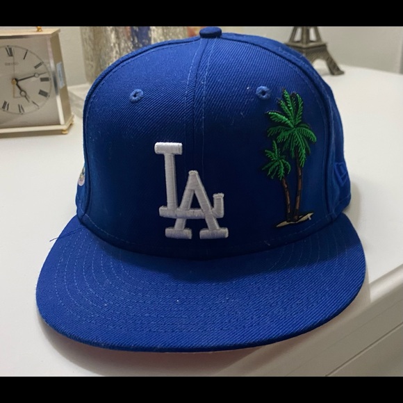 La Dodgers New Era hat with palm tree very good condition - Picture 2 of 4